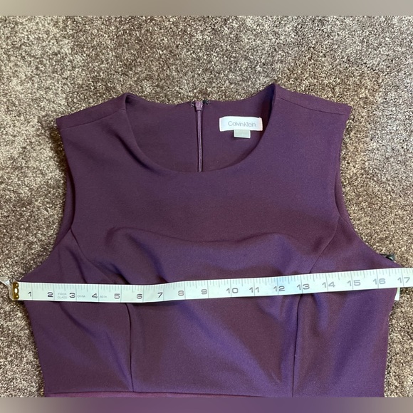 NWT Woman’s Calvin Klein dress, new with tags, size 6 color plum - Picture 5 of 12